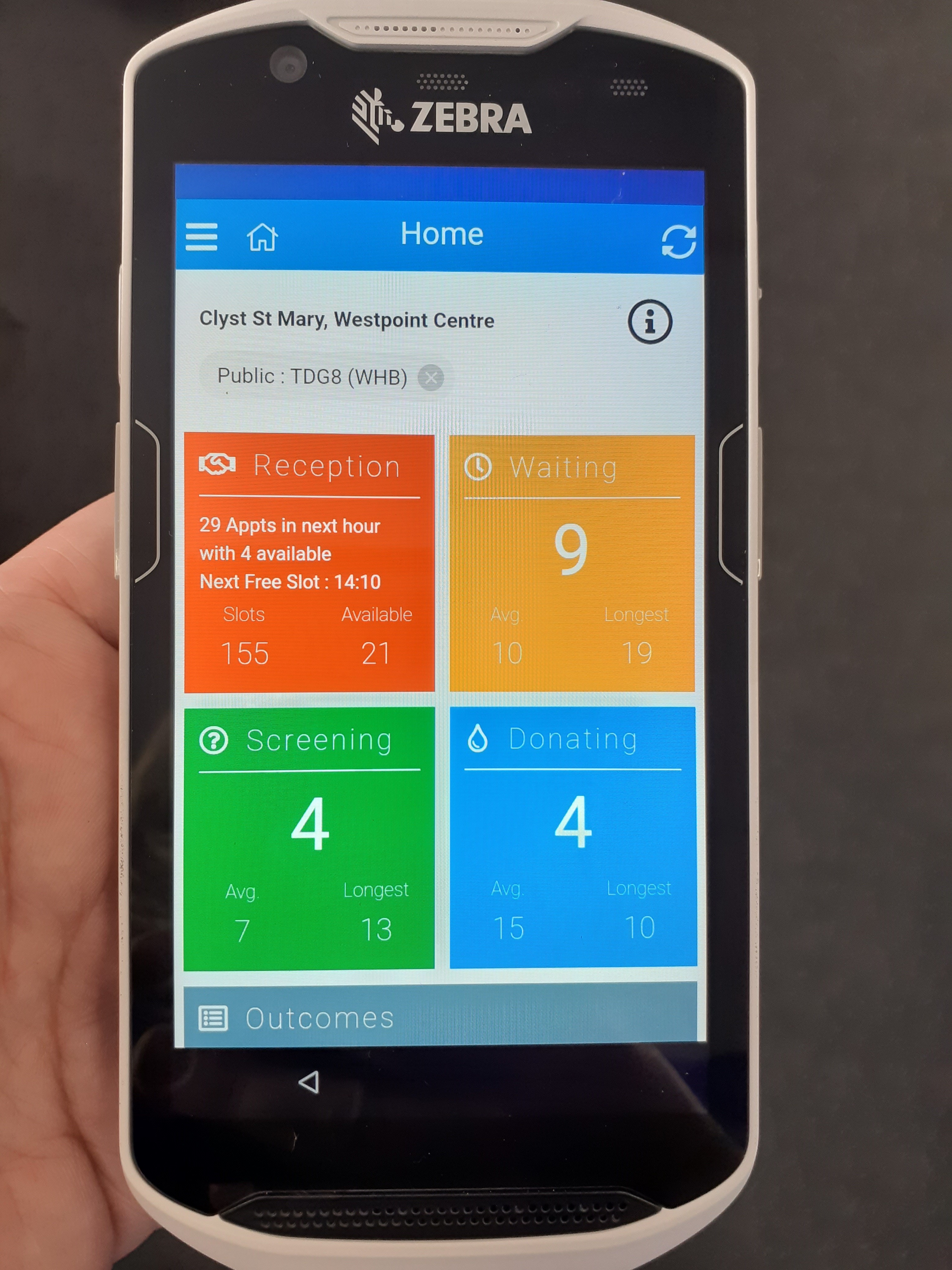 New hand-held device